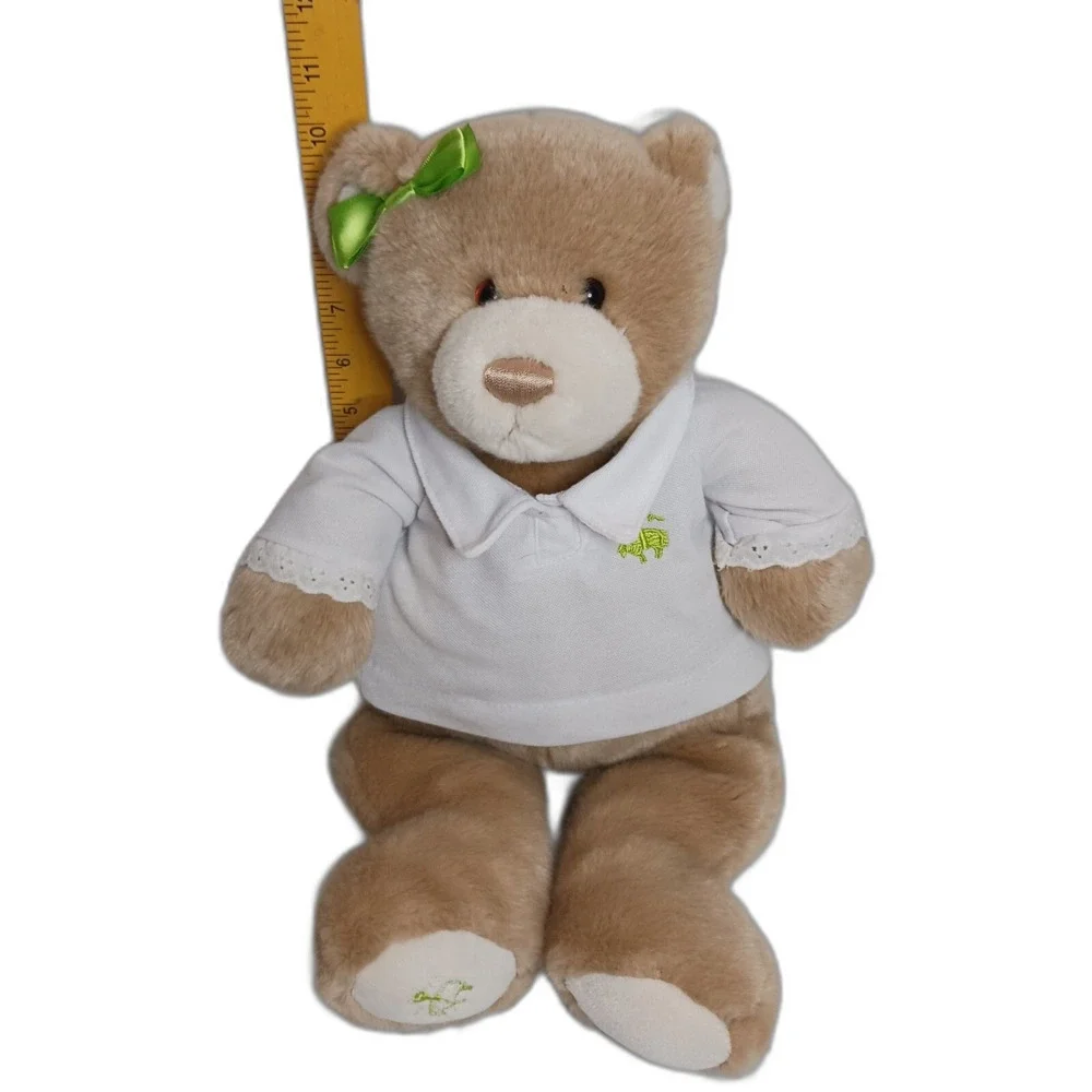 Brooks Brothers 15” Teddy Bear Plush with Shirt bow